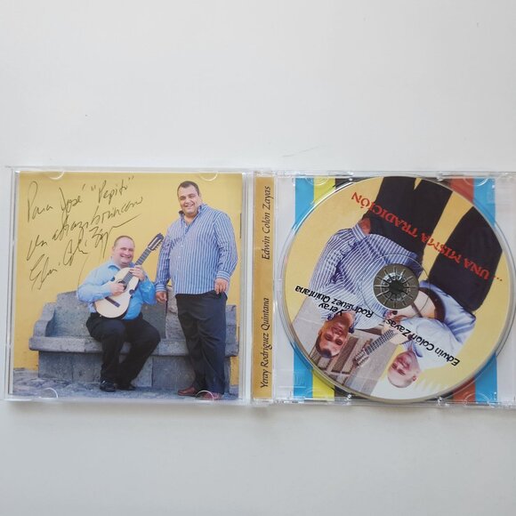 Una Misma Tradición CD By Yeray Rodríguez Quintana & Edwin Colón Zayas *SIGNED* - Picture 5 of 8